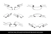 Hand-drawn Hearts & Banners, an Illustration by Graphic Goods Co (Thumbnail 3 of 4)