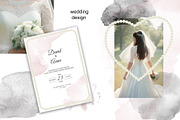 40 Watercolor pearl frames., a Decorative Illustration by TaPilipa (Thumbnail 2 of 5)