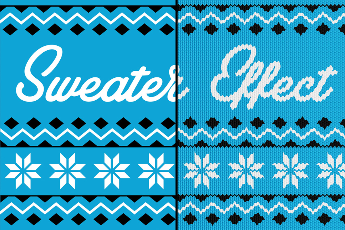Christmas Sweater Effect, a Texture Graphic by Greg Nicholls (Photo 4 of 4)