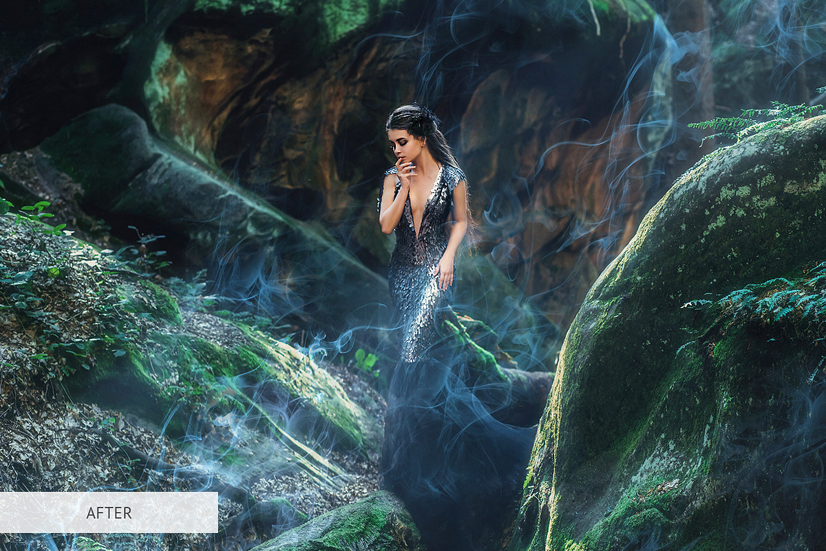 Smoke effect Photoshop Overlays, a Plug-in Add-On by FixThePhoto (Photo 19 of 33)