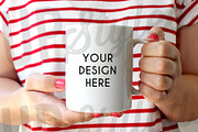 F203 Coffee Mug Stock Photo, a Cups & Container Mockup by UpStyled (Thumbnail 1 of 3)