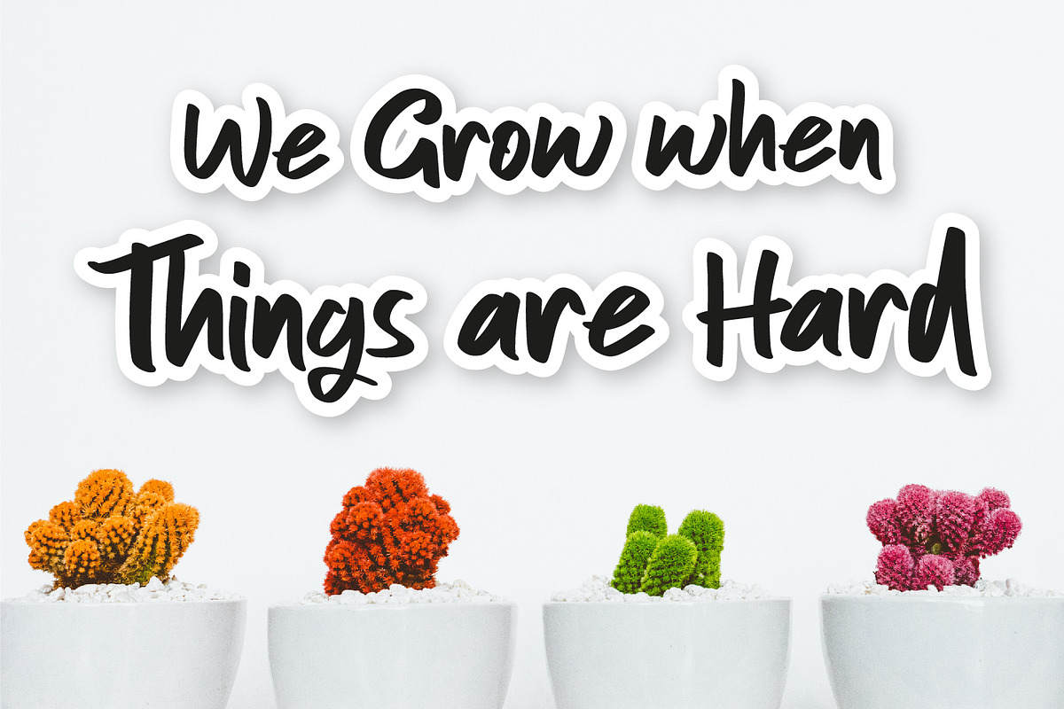 Greatwalls - Modern Bold Script font, a Script Font by Nahar_std (Photo 3 of 8)