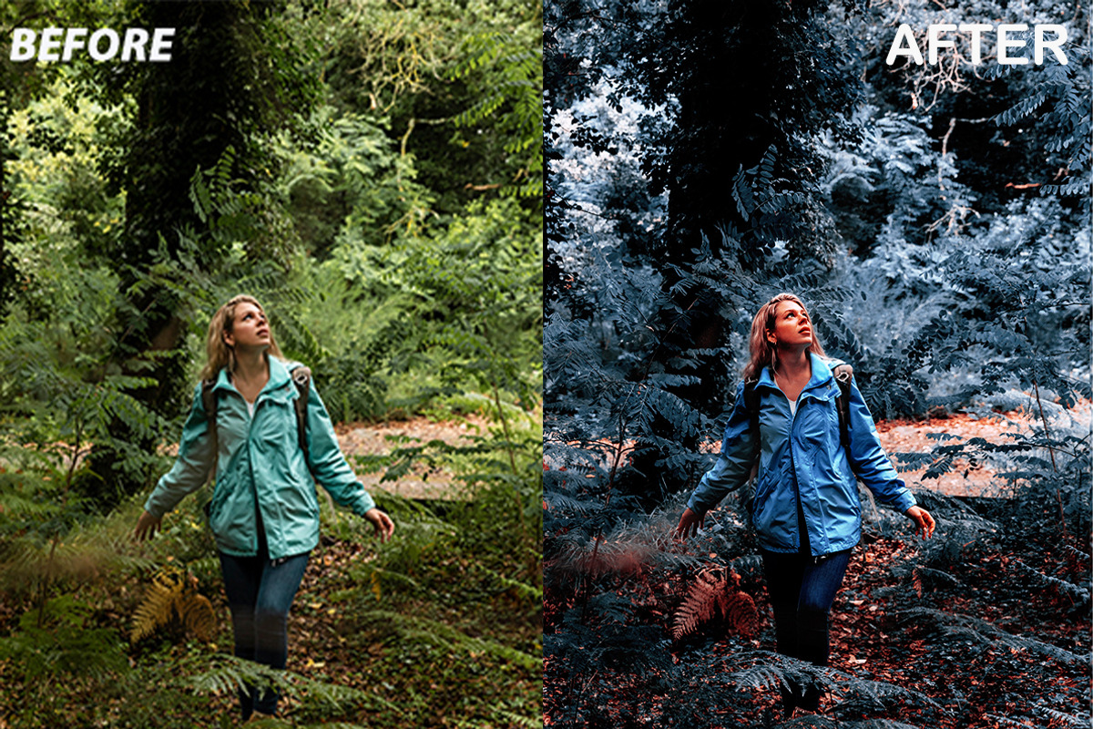 Cinematic Blue Photoshop action, an Action Add-On by 3d_model_tifotizi