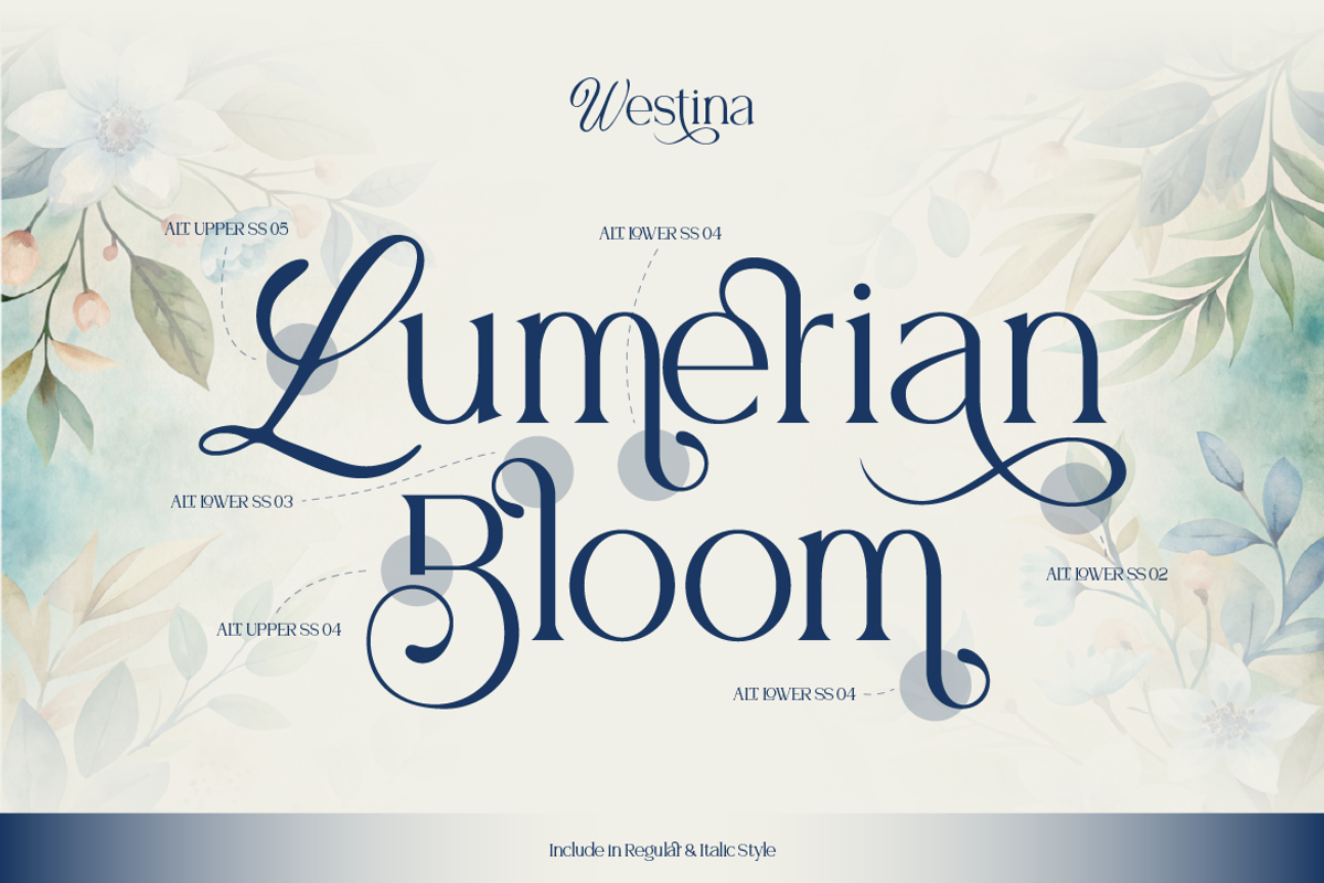Westina, a Serif Font by Burntilldead (Photo 8 of 12)
