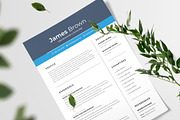 Minimalist Resume/CV, a Resume Template by Aspect_Studio (Thumbnail 4 of 4)