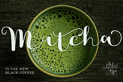 Matcha - Family 50% off, a Script Font by Los Andes Type