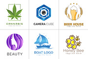 800+ Professional Logos Bundle, a Branding & Logo Template by Design Forest (Thumbnail 20 of 48)