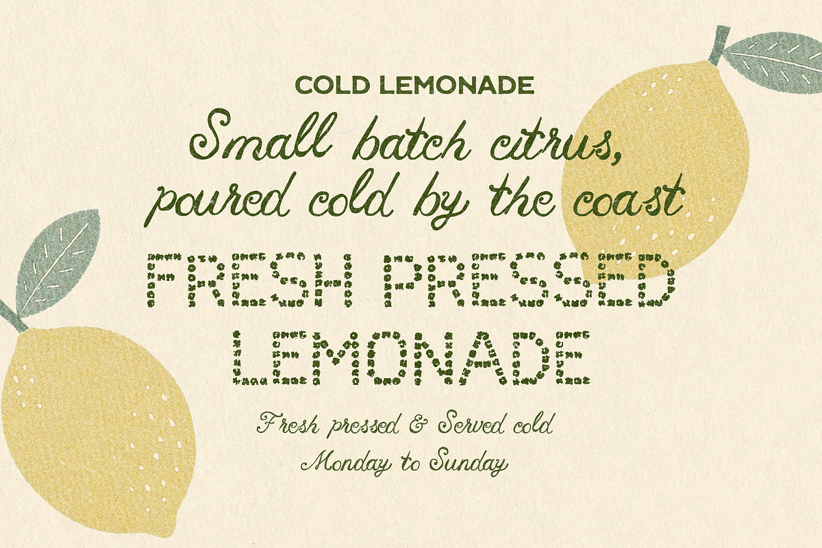 Handwritten Sign Painter Font Trio, a Handwritten Font by Laras Wonderland (Photo 7 of 10)