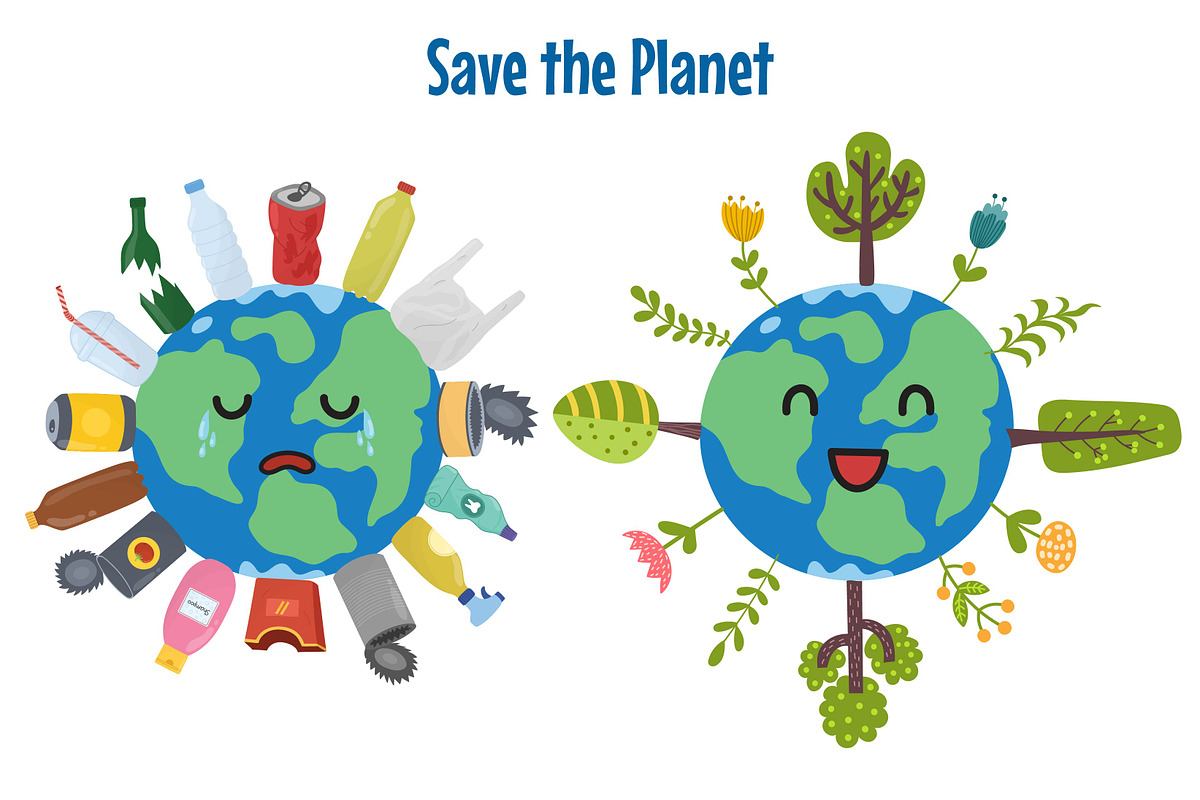 Waste Sorting Collection, a Food Illustration by Gulnara Sabirova (Photo 3 of 9)