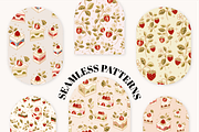 Vintage Cake Logo Set, a Food Illustration by Artflorara (Thumbnail 5 of 9)