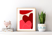 Red hearts flyers|Romantic cards, a Flyer Template by Tati_Kli (Thumbnail 3 of 4)