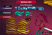 3D ABSOLUTE Brush Bundle, a Brush Add-On by Magnatype (Thumbnail 9 of 10)