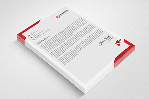 Minimal Letterhead Four Formats