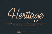 Billy Signature, a Script Font by Omotu Studio (Thumbnail 2 of 12)