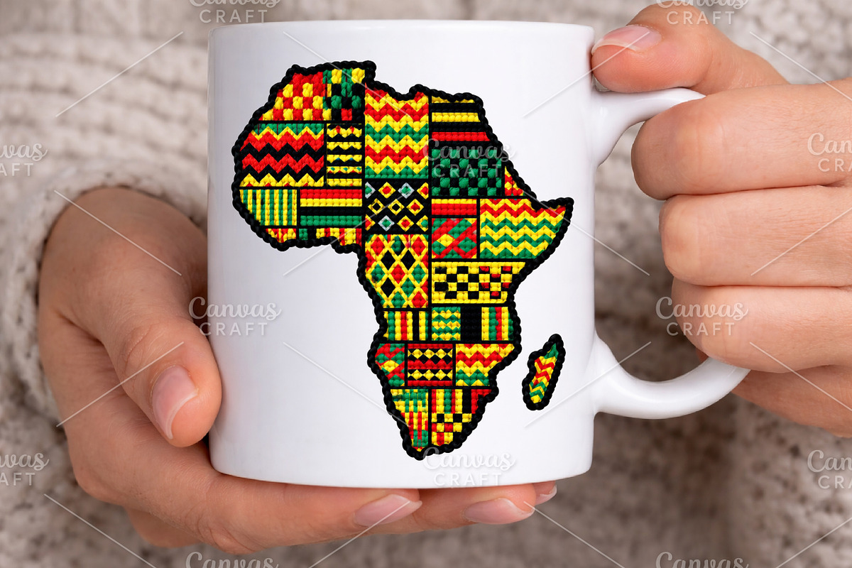 African Map PNG, Black History PNG, an Illustration by Canvas Craft (Photo 3 of 6)
