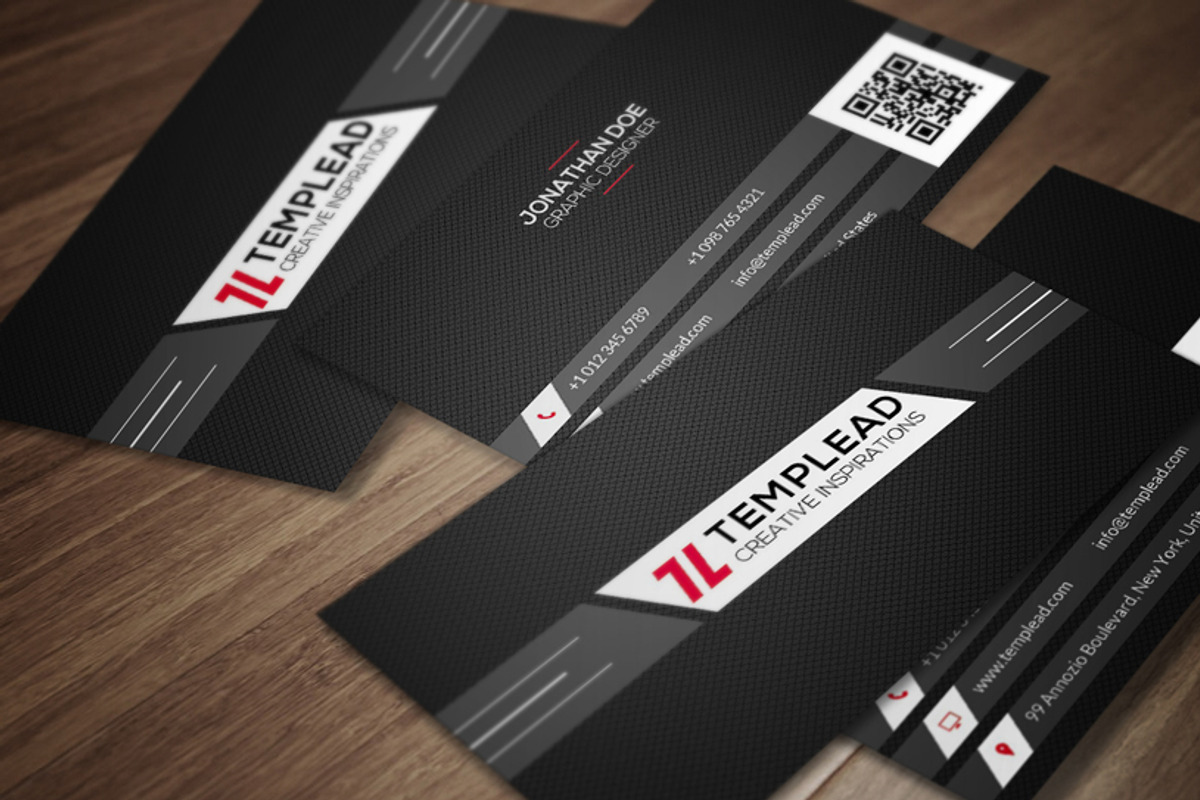 Corporate Business Card CM163, a Business Card Template by annozio (Photo 1 of 4)