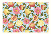 Fruit garden vector patterns, a Pattern Graphic by TaityG (Thumbnail 4 of 6)