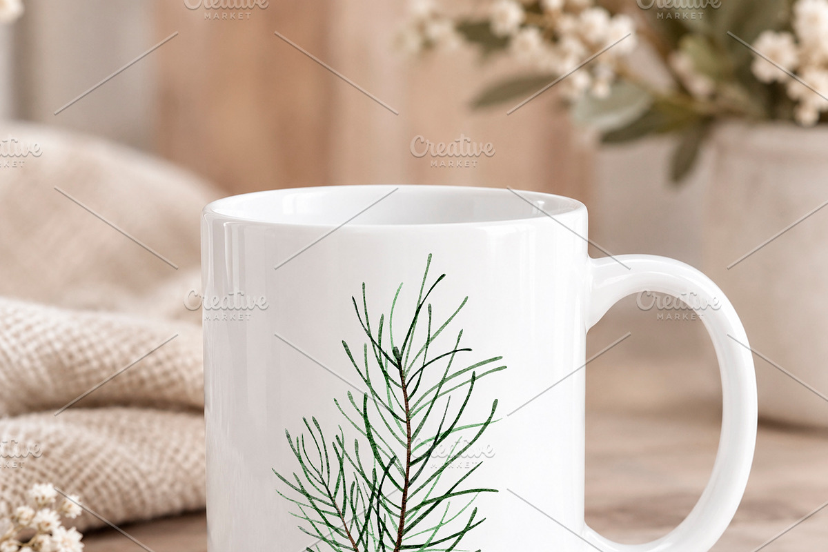 Watercolor Christmas Bundle PNG, a Seasonal Illustration by PatternPalette (Photo 5 of 15)