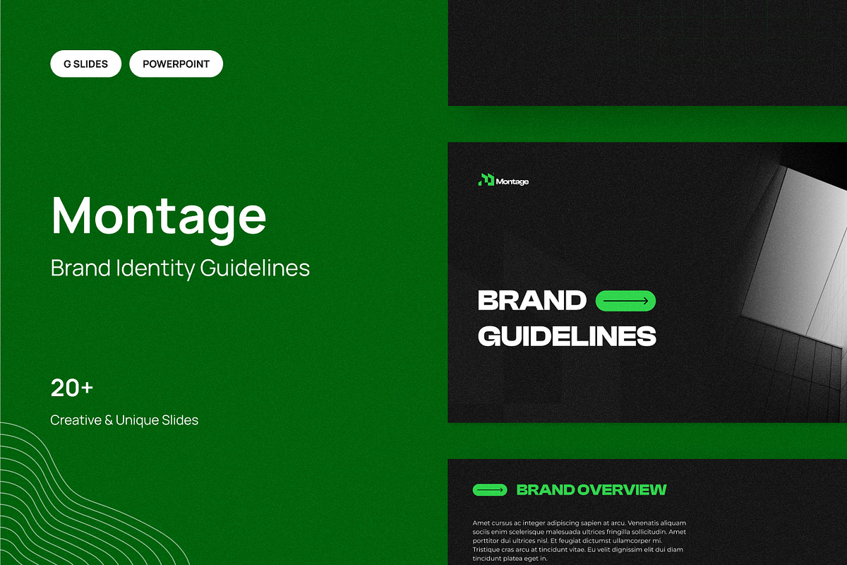 Montage Brandguide, a Presentation Template by Rukuru Studio (Photo 1 of 6)