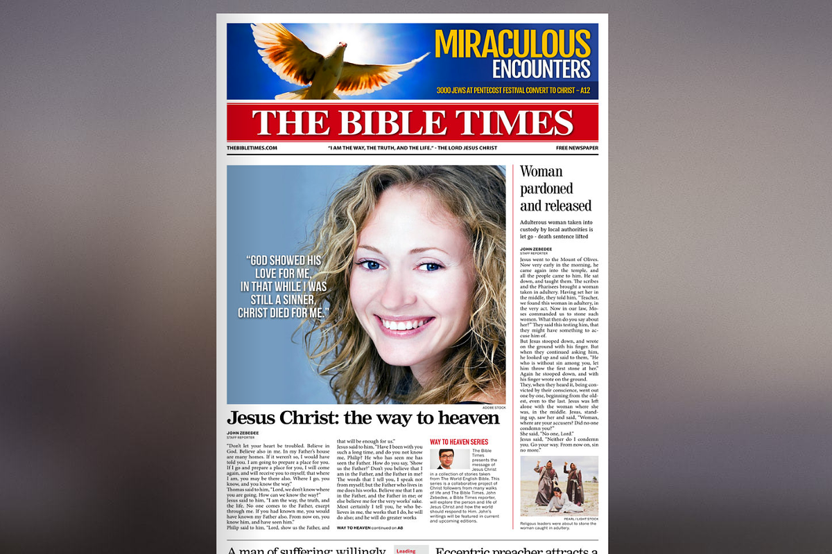 5 Newspaper Style Templates Bundle, a Magazine Template by Newspaper Templates (Photo 2 of 11)