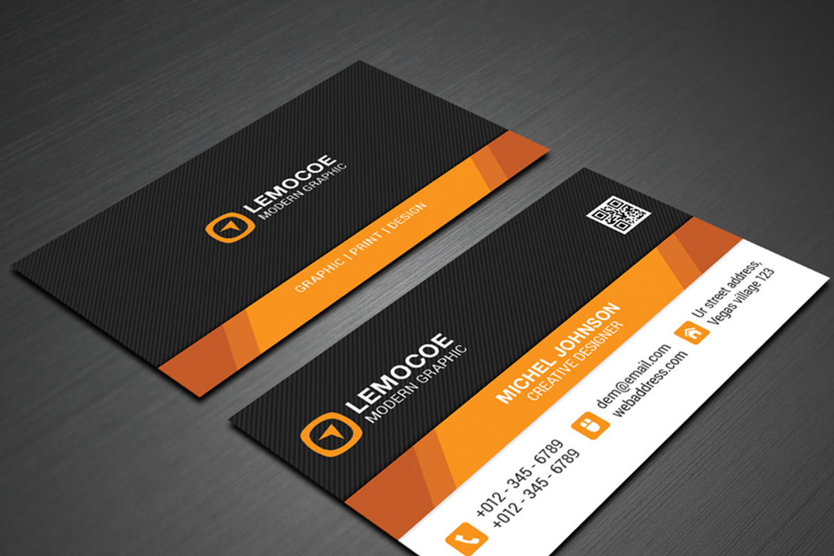 Business Card, a Business Card Template by Creative_Arts (Photo 4 of 4)