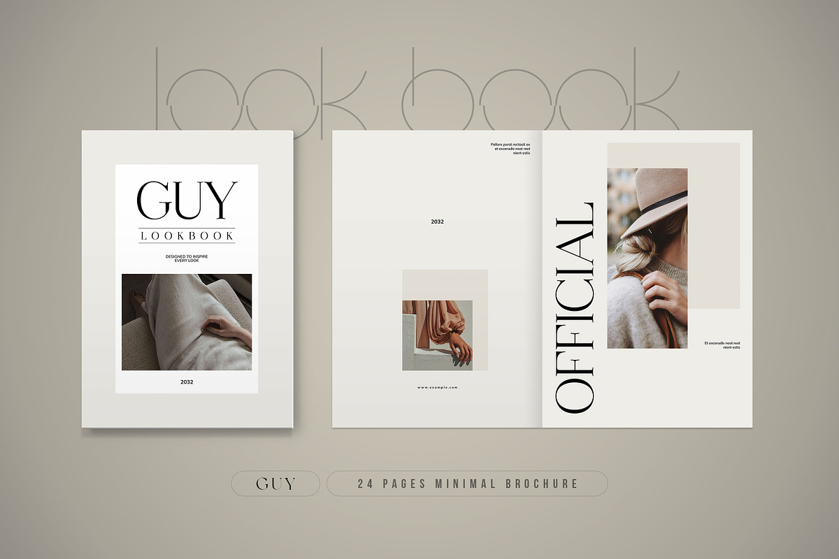GUY Editorial Lookbook Template, a Magazine Template by GoldenPixelStudio (Photo 1 of 10)
