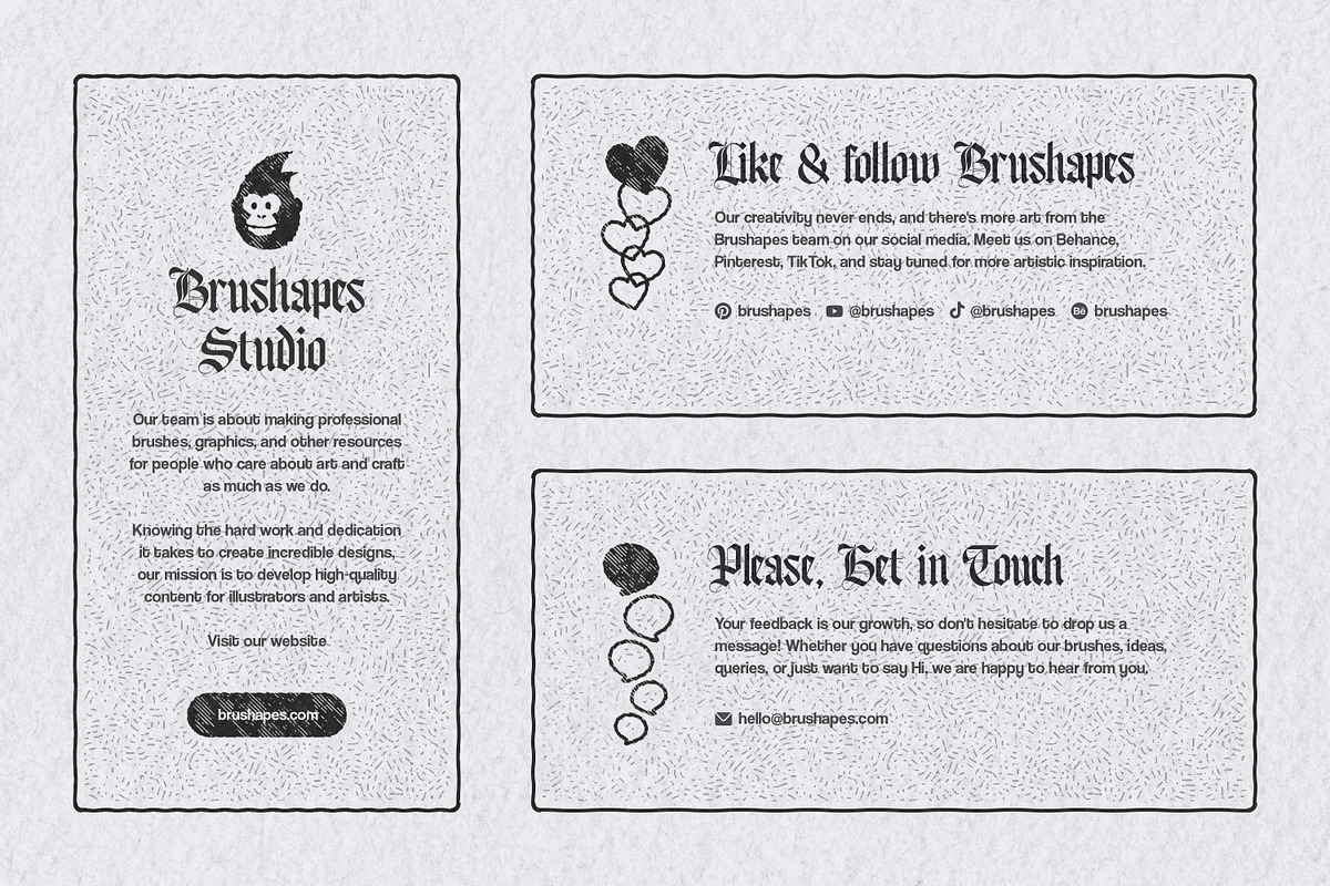 Timeless Engraving Photoshop Brushes, a Brush Add-On by brushapes.com (Photo 13 of 13)