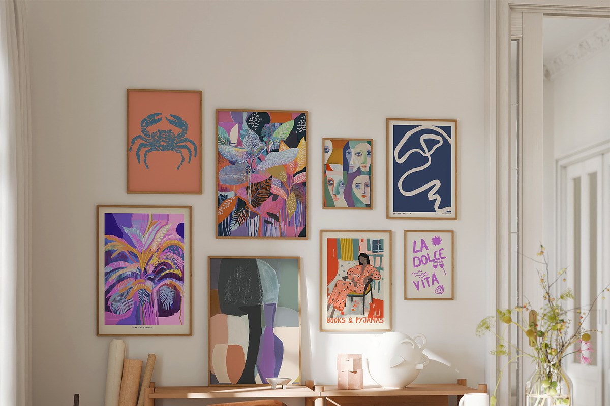 Handmade Prints & Poster Trends II, a Background Graphic by Laras Wonderland (Photo 7 of 11)