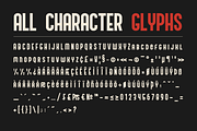 Andreash - Modern Condensed Typeface, a Sans Serif Font by Krakenbox Studio (Thumbnail 7 of 8)