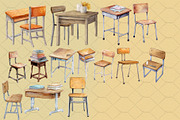 Back To School: Vintage School, an Illustration by Amarawolf's Art (Thumbnail 7 of 20)