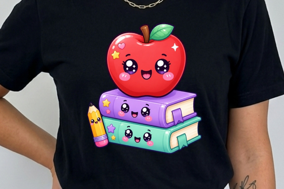 Kawaii School Supplies Clipart, an Education Illustration by Tanya Kart (Photo 3 of 11)