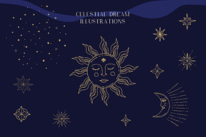 Celestial Patterns & Illustrations