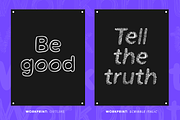 Workprint – A Hand-drawn Sans Serif, a Sans Serif Font by Wingsart Studio (Thumbnail 8 of 12)