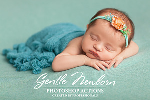 Gentle Newborn Photoshop Actions