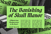 CS Snapper – Blackletter Font, a Blackletter Font by Craft Supply Co. (Thumbnail 5 of 8)