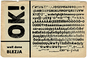 Blezja font – 50% off, a Font by Blazej Ostoja Lniski (Thumbnail 2 of 5)