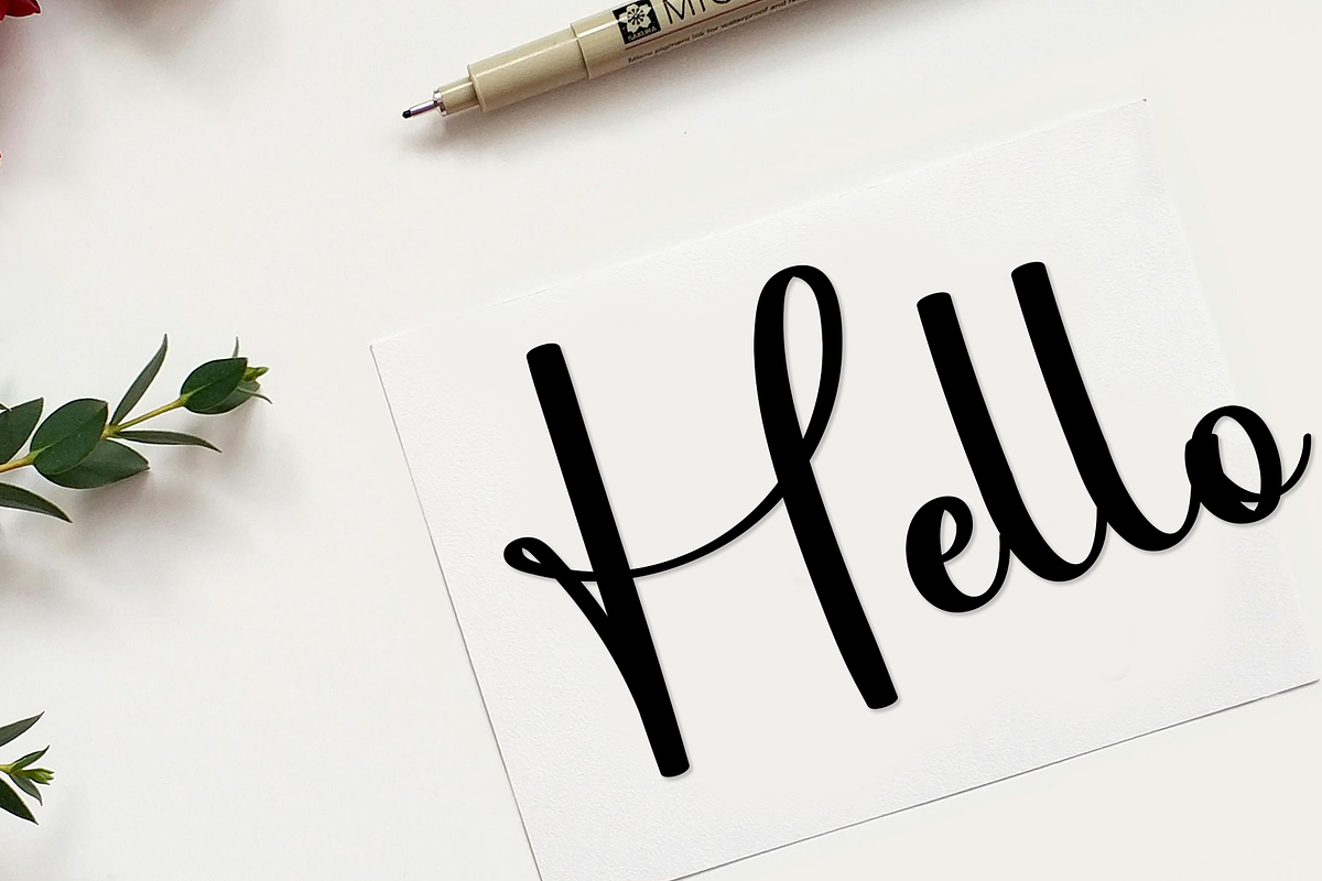 Function, a Handwritten Font by InermediaSTUDIO (Photo 3 of 8)