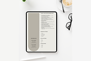 Architecture Interior Design CV, a Templates & Theme by DigitalDesignbyHZ (Thumbnail 4 of 7)