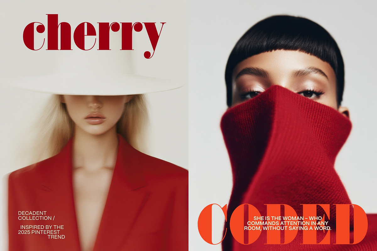 Cherry Coded Girl Stock Photos, a Beauty & Fashion Photo by Make Stories Studio (Photo 2 of 13)