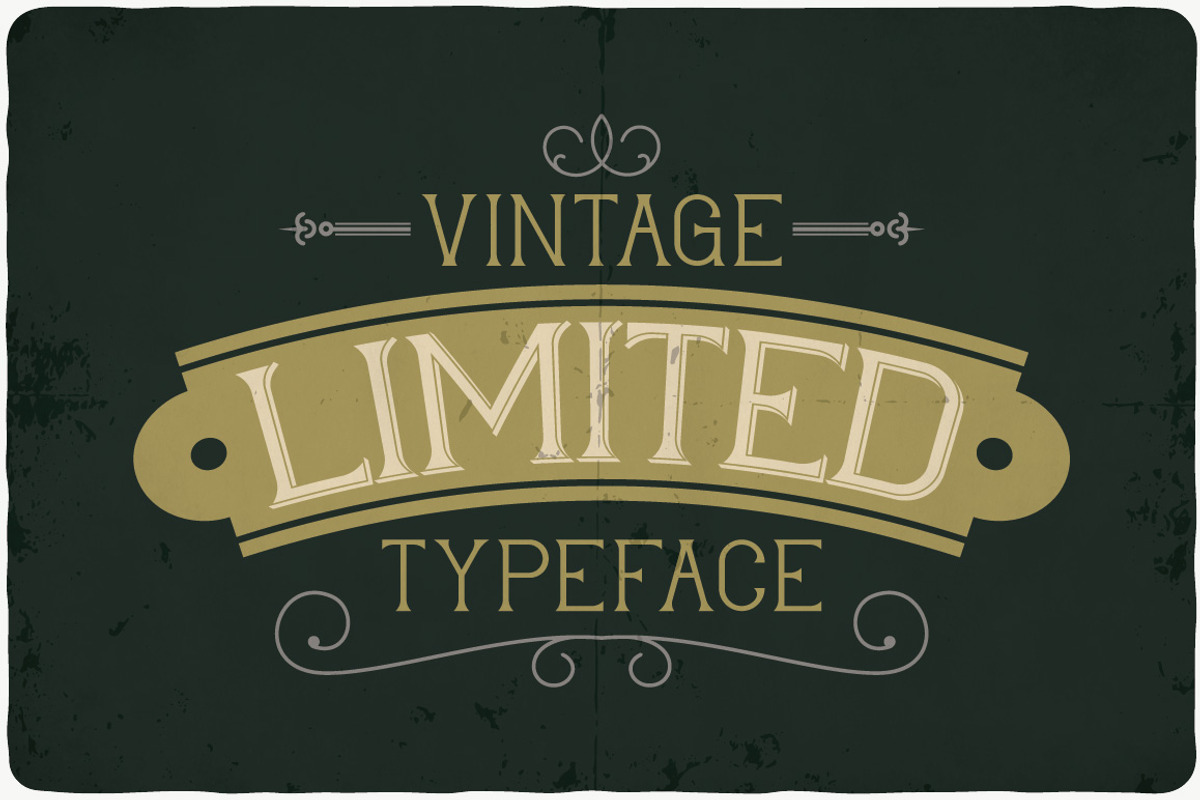 Limited typeface preview 3