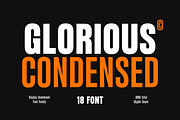 Glorious – Condensed Font Family, a Sans Serif Font by Umitype (Thumbnail 9 of 9)