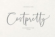 Costpretty Handwritten Font, a Script Font by moriztype (Thumbnail 1 of 11)
