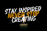 Brushfire - Textured Font, a Handwritten Font by Sronstudio (Thumbnail 7 of 14)