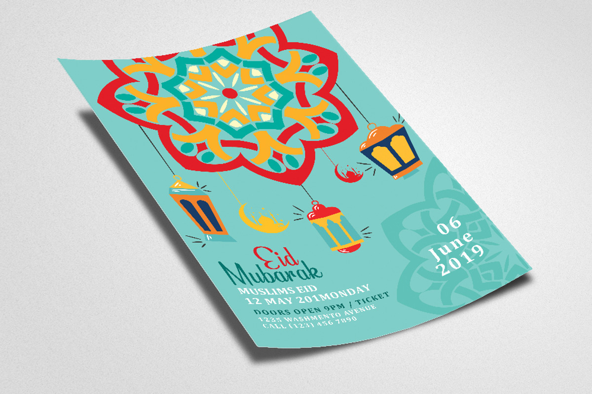 Eid Festival Flyer, a Flyer Template by Business Flyers (Photo 2 of 2)