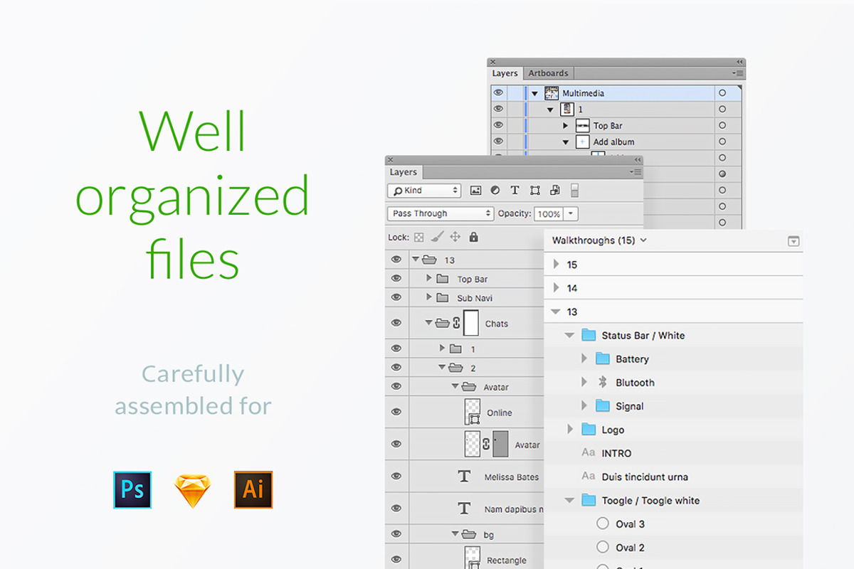 Mapogo UI Kit, an UI Kit Template by Just UI (Photo 7 of 8)