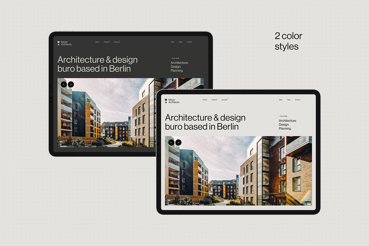 MA — Architecture Figma Template, a Landing Page Template by Spartak Vee (Photo 2 of 10)
