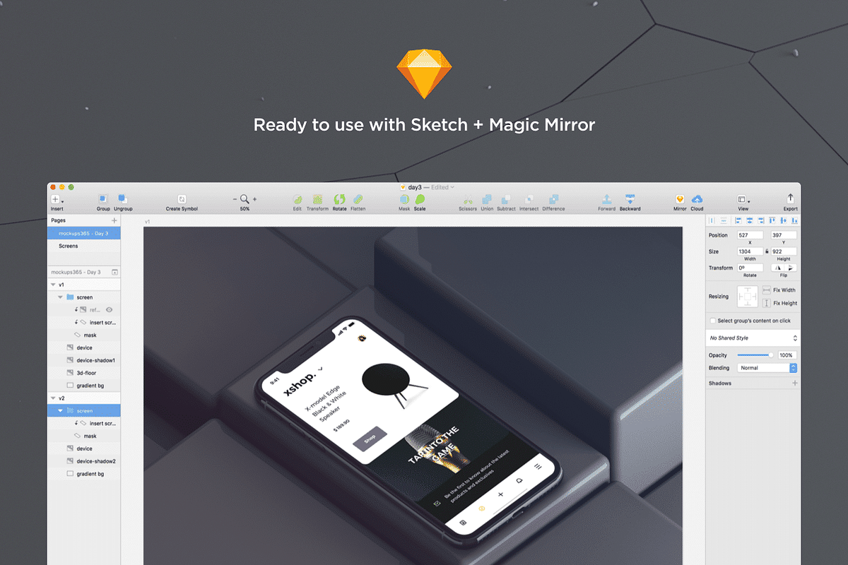 Mockups365: Day 3, a Templates & Theme by UI8 (Photo 7 of 9)