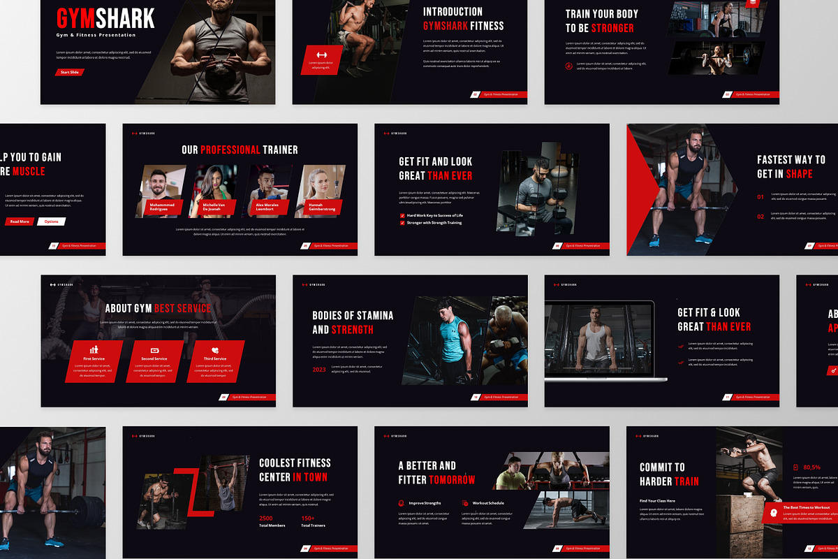 Gymshark - Gym & Fitness Keynote, a Presentation Template by MtvtdArt (Photo 5 of 6)