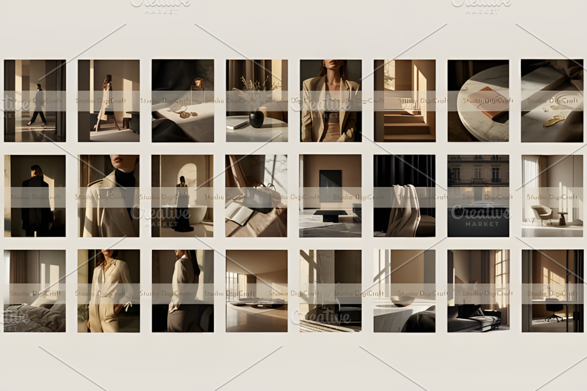 25 Soft Luxury Beige Aesthetic Photo, a Social Media Template by Ink Gallery (Photo 5 of 5)