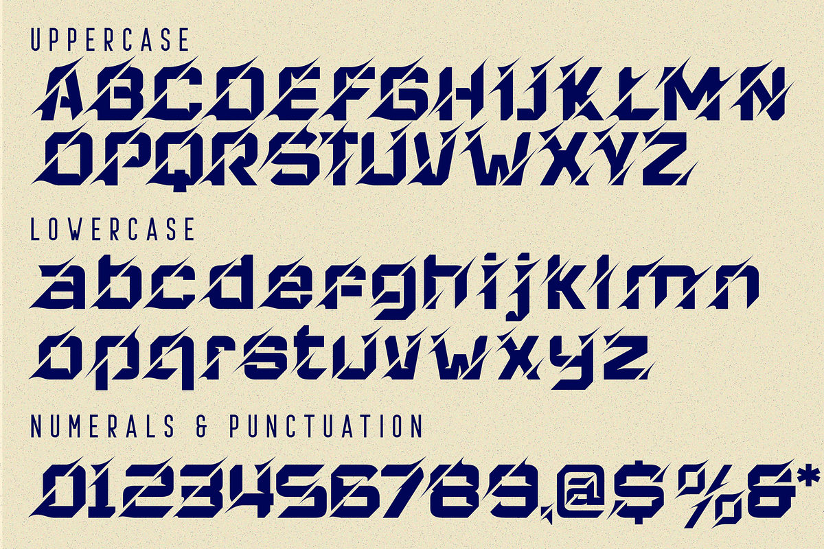 TOURING RACING - Sport Font, a Sans Serif Font by 177Studio (Photo 7 of 8)